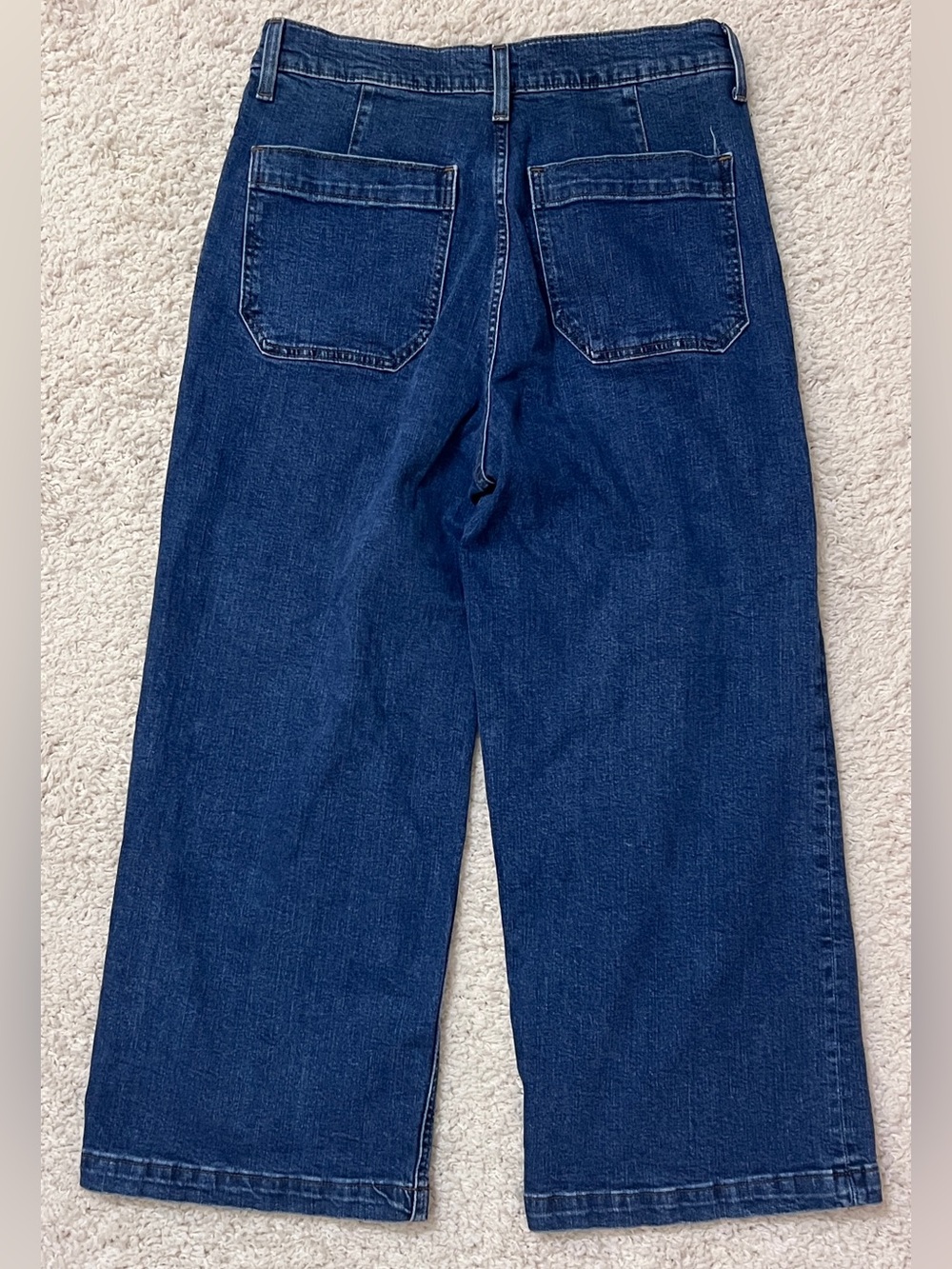 J.Crew Wide Leg Crop Jeans - Picture 7 of 8